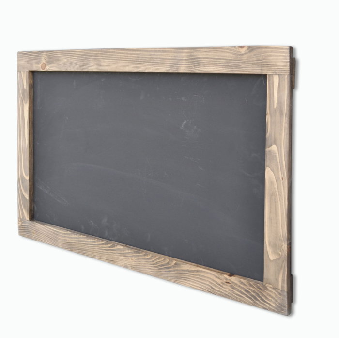 Aberto Design Pizarra Hecha a Mano en Madera de Abeto Color Nogal Aberto Design Pizarra Hecha a Mano en Madera de Abeto Color Nogal